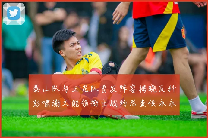 泰山队与玉昆队首发阵容揭晓瓦科彭啸谢文能领衔出战约尼查侯永永参赛